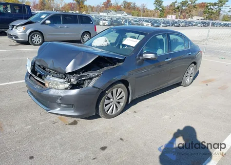 2014 Honda Accord Touring из США, поврежденный, VIN 1HGCR3F97EA011221